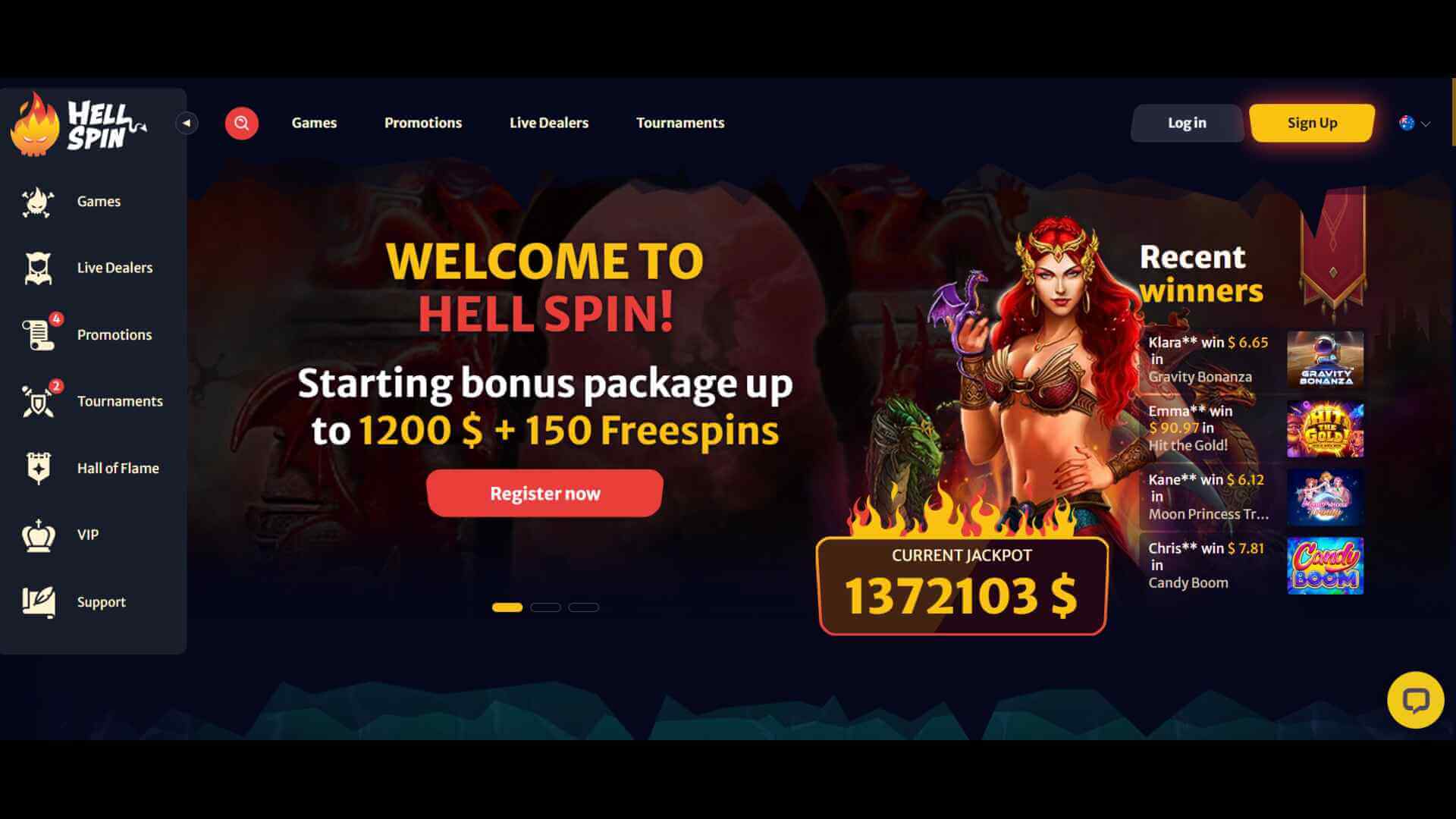 HellSpin Casino - ideal for low-cost real money play